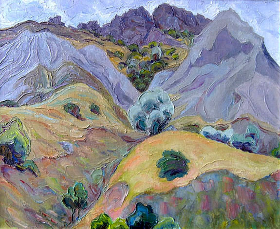 �������. ������������� ������. Karadag. Ancient Volcano Landscape. 2004