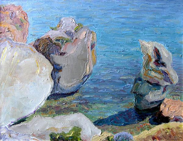 �������. � ����� �����. Karadag. In The Paskha Cove. 2004
