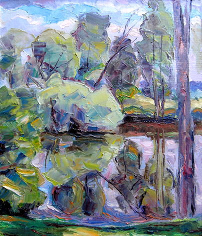 ���� ���� � ���������� ����. / The Snov River In A Cool Day. 2003