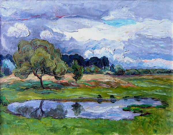 ������. ������ ������ � ��������. / Sednev. Stormy Weather In Klochkov. 2003