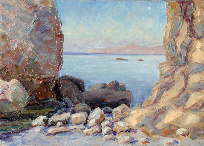 �������. ���� � ����� �����. / Karadag. The Entrance To The Fox Bay. 2006
